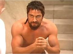 Scottish actor of the movie 300 Gerard Butler exposed