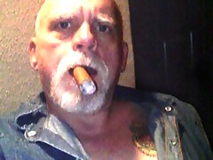 Horny daddy licks and suck cock till his man moans with pleasure