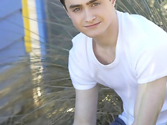 Fashion pics of young and handsomely sexy Daniel Radcliffe