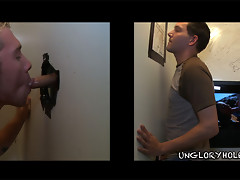 More unsuspecting straight men lured to the ungloryhole!